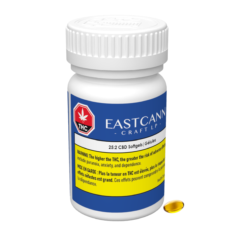 25:2 CBD Soft Gels